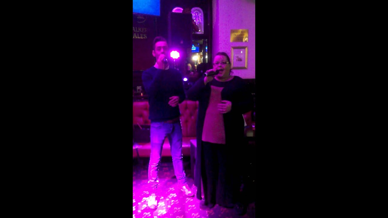 Cerys Keris Lea and Barry Walsh sing The Prayer.