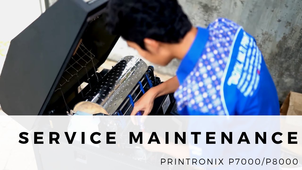 Service Maintenance Printer Printronix P7000/P8000