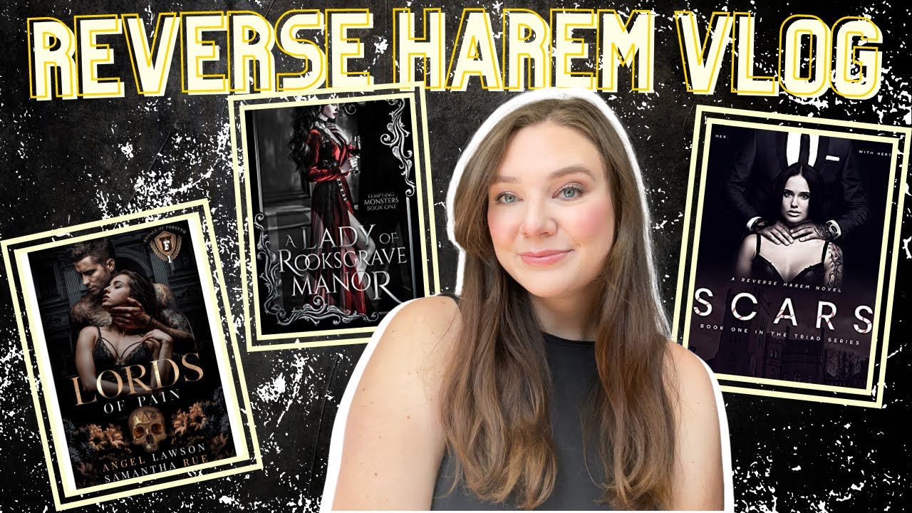 HYPED REVERSE HAREMS VLOG // Reading Hyped Reverse Harem Romances