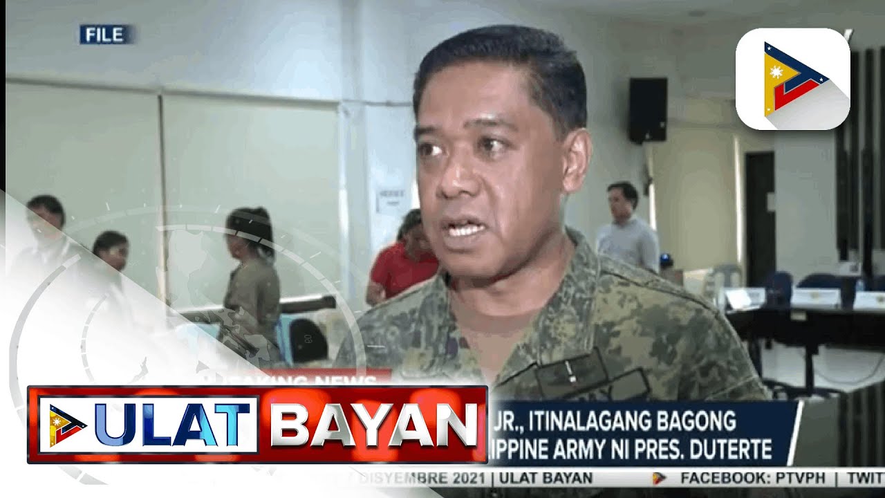 BREAKING NEWS: Maj. Gen. Romeo Brawner Jr., itinalaga ni Pres. Duterte bilang bagong Commanding ....