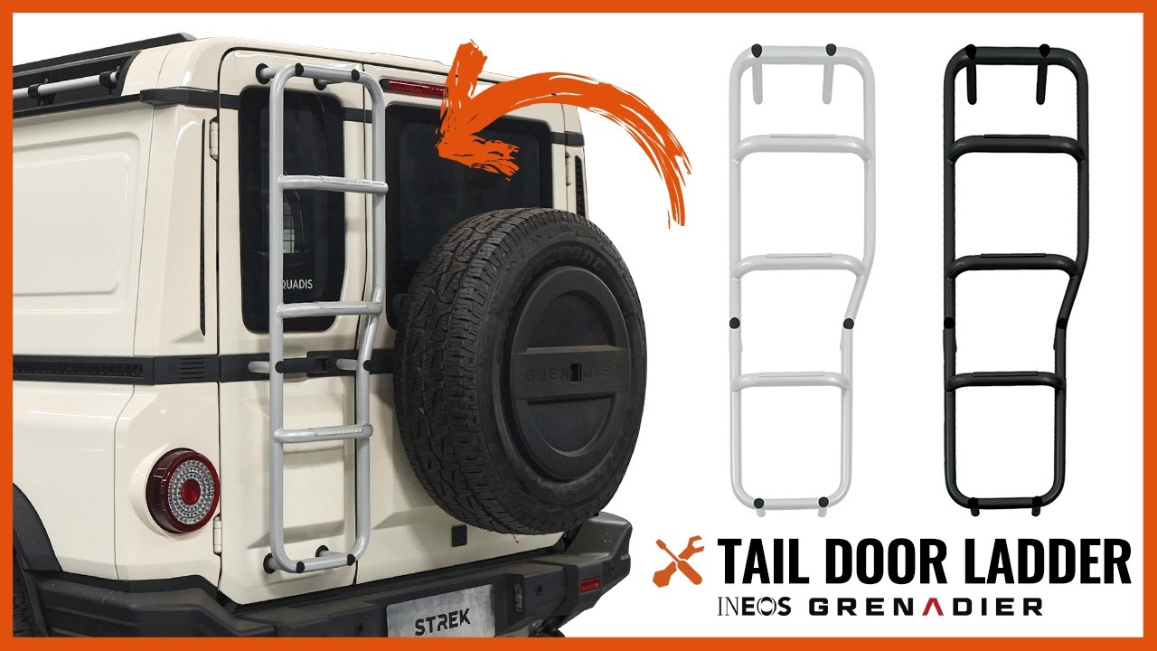 STREK OEM design Aluminum Alloy Rear Ladder for Ineos Grenadier 2023-Present