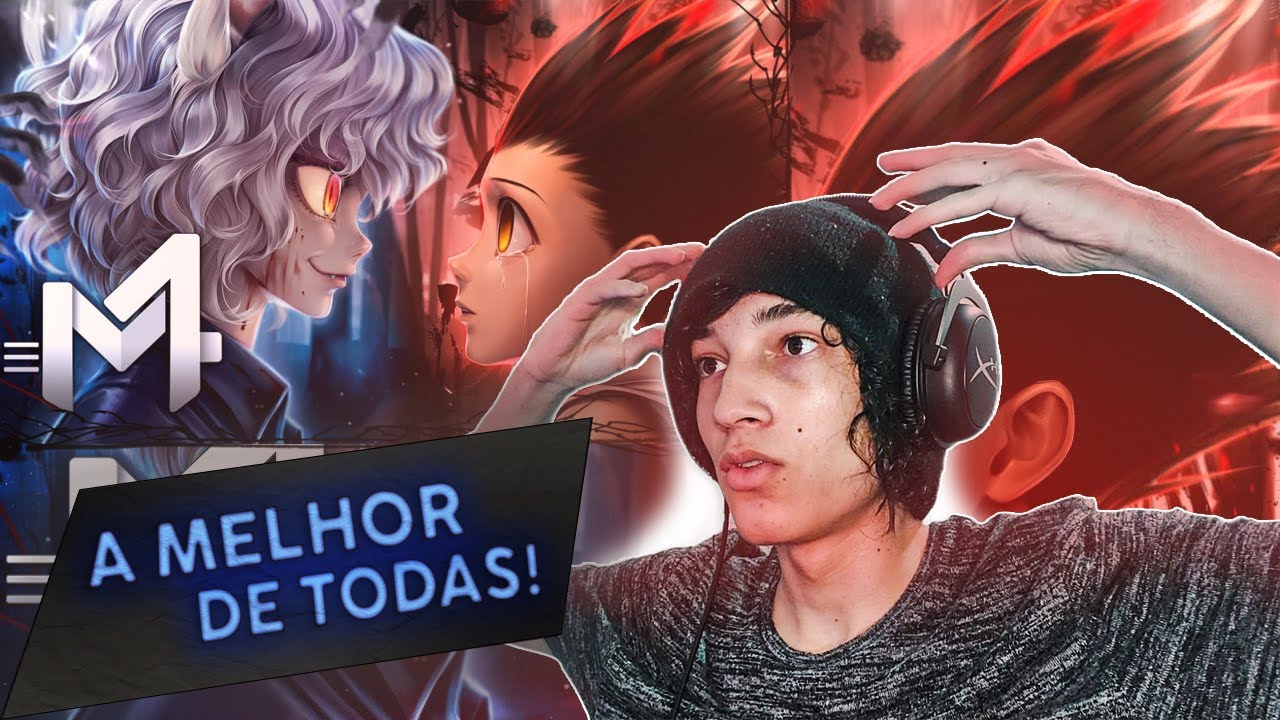 (20) isso foi INSANO REACT Gon x Neferpitou (Hunter X Hunter) - Homem Gentil | M4rkim feat. Mistery
