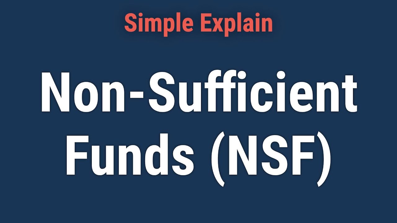 Non-Sufficient Funds (NSF): What It Means & How to Avoid Fees