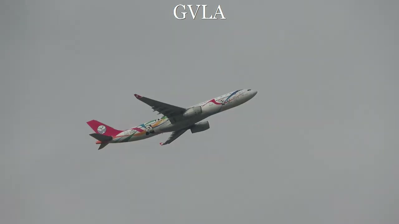 Sichuan Airlines (Summer Universiade 2021 Livery) Airbus A330-300 take off Athens Airport