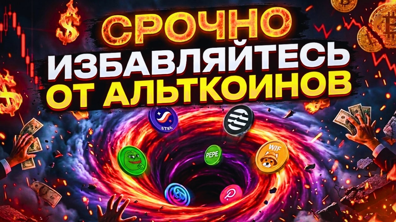 СРОЧНО! ИЗБАВЛЯЙТЕСЬ ОТ АЛЬТКОИНОВ