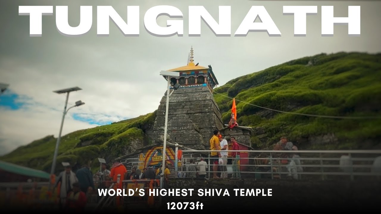 Tungnath: Journey to the world's highest Shiva temple 12073ft | The ultimate Himalayan pilgrimage 🕉️