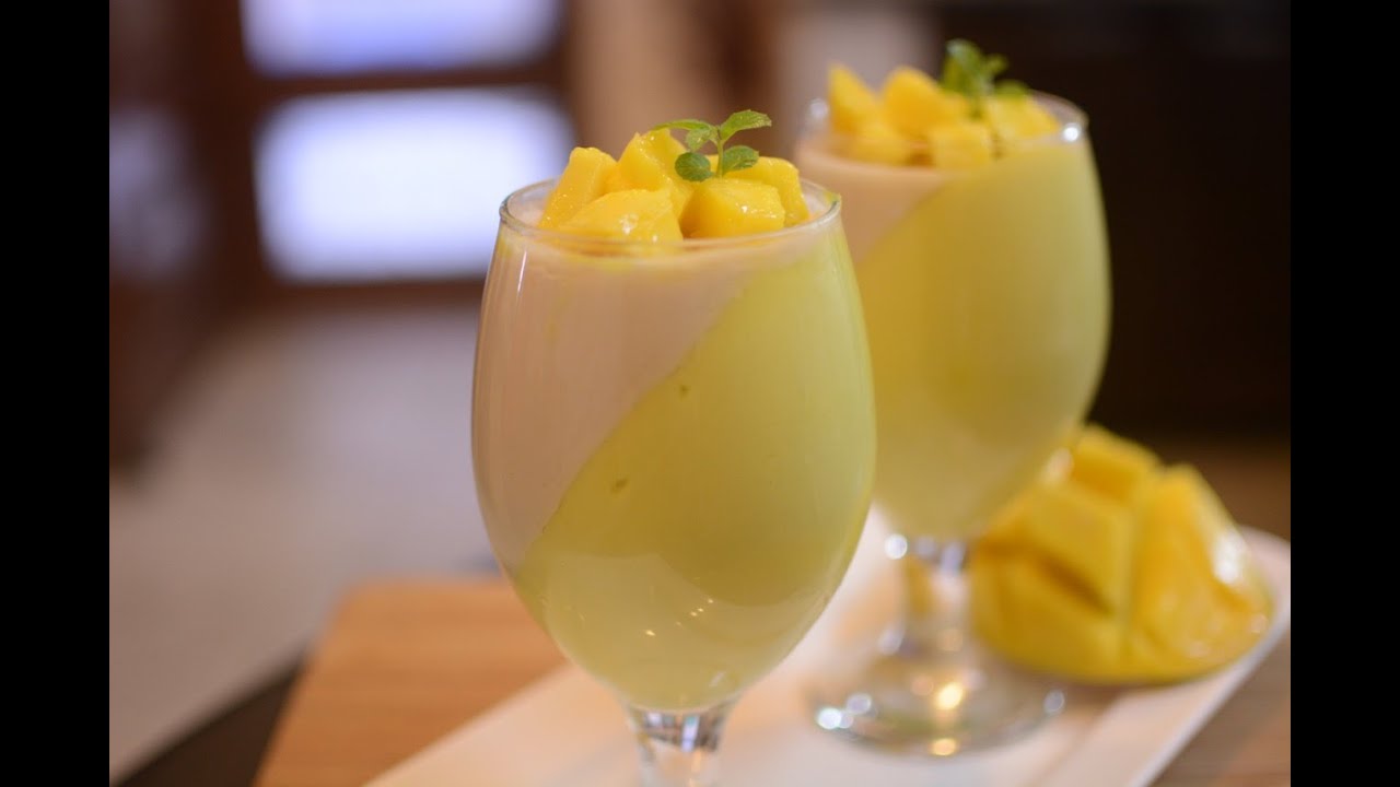 Mango Panna Cotta | Italian Dessert
