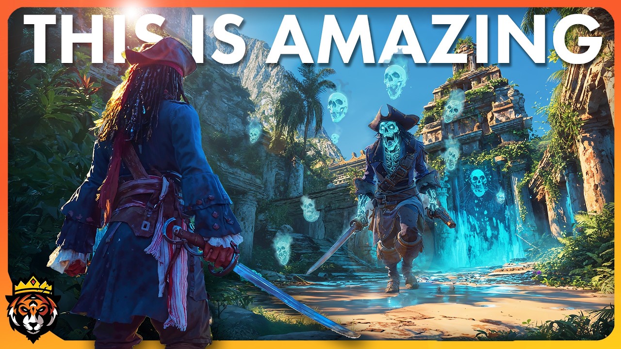 VALHEIM Fans will LOVE This New Pirate Survival Game.... Crosswind Gameplay