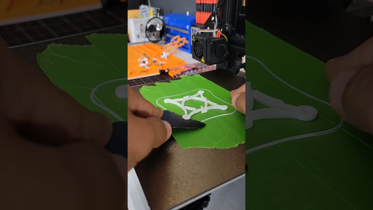 3d printing toothpick conversion for Meteor 75 Pro. 