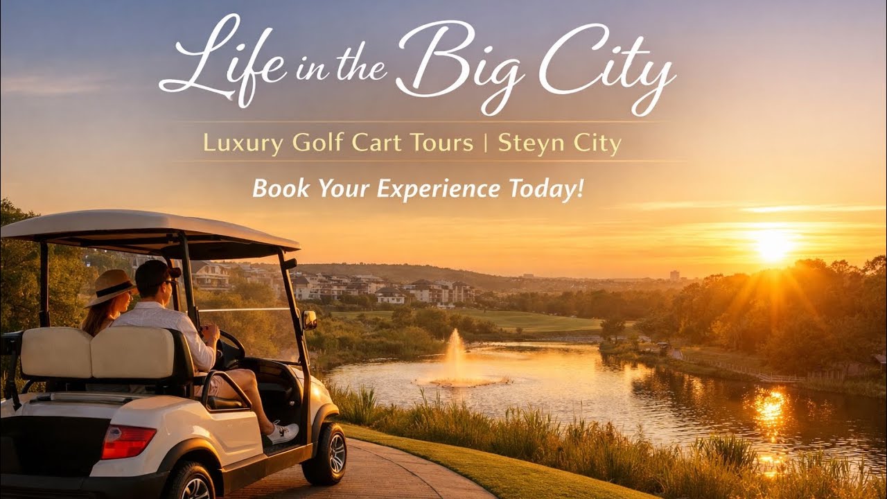 🌆 From Farmhouse to Big City Bliss: Golf Cart Adventures Await! 🌆