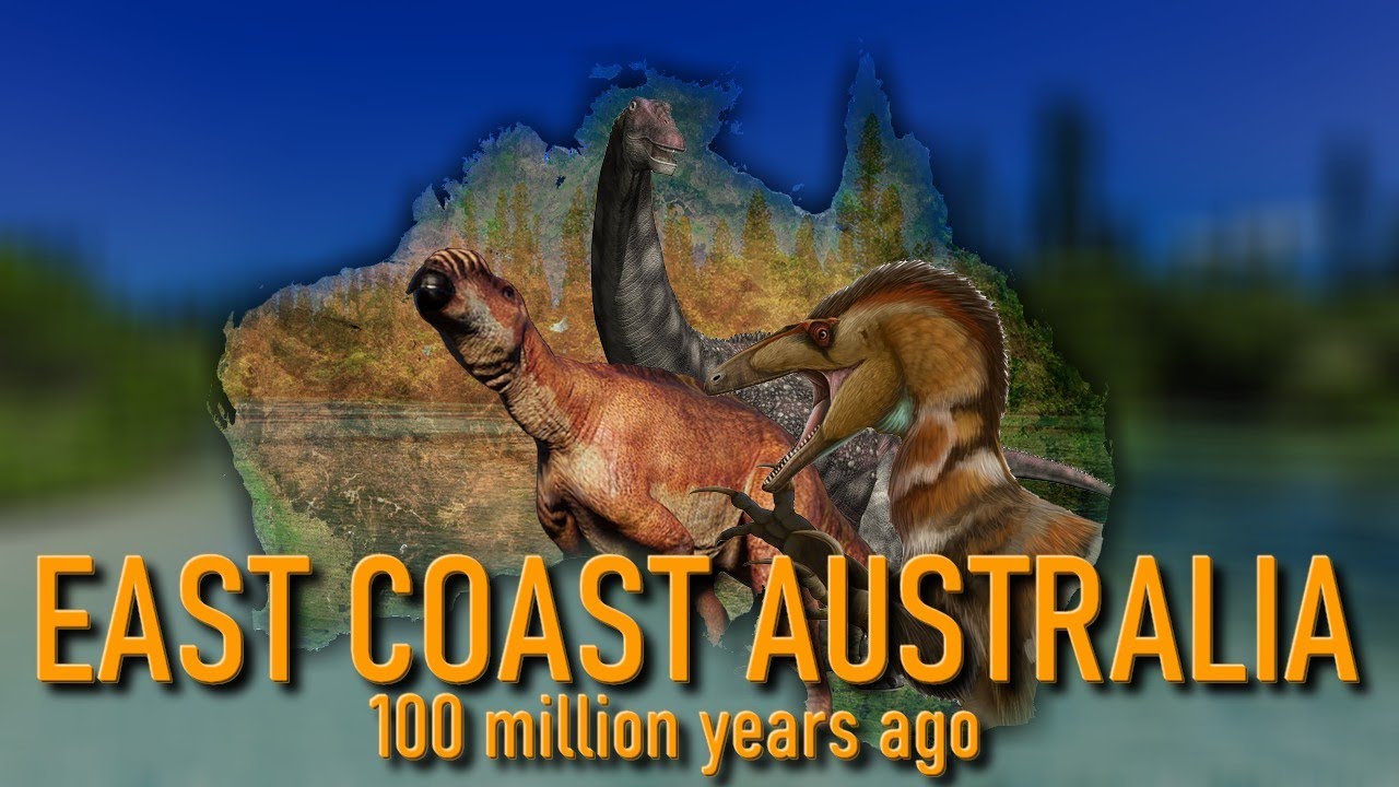 🇦🇺 East Coast Australia, 100 million years ago
