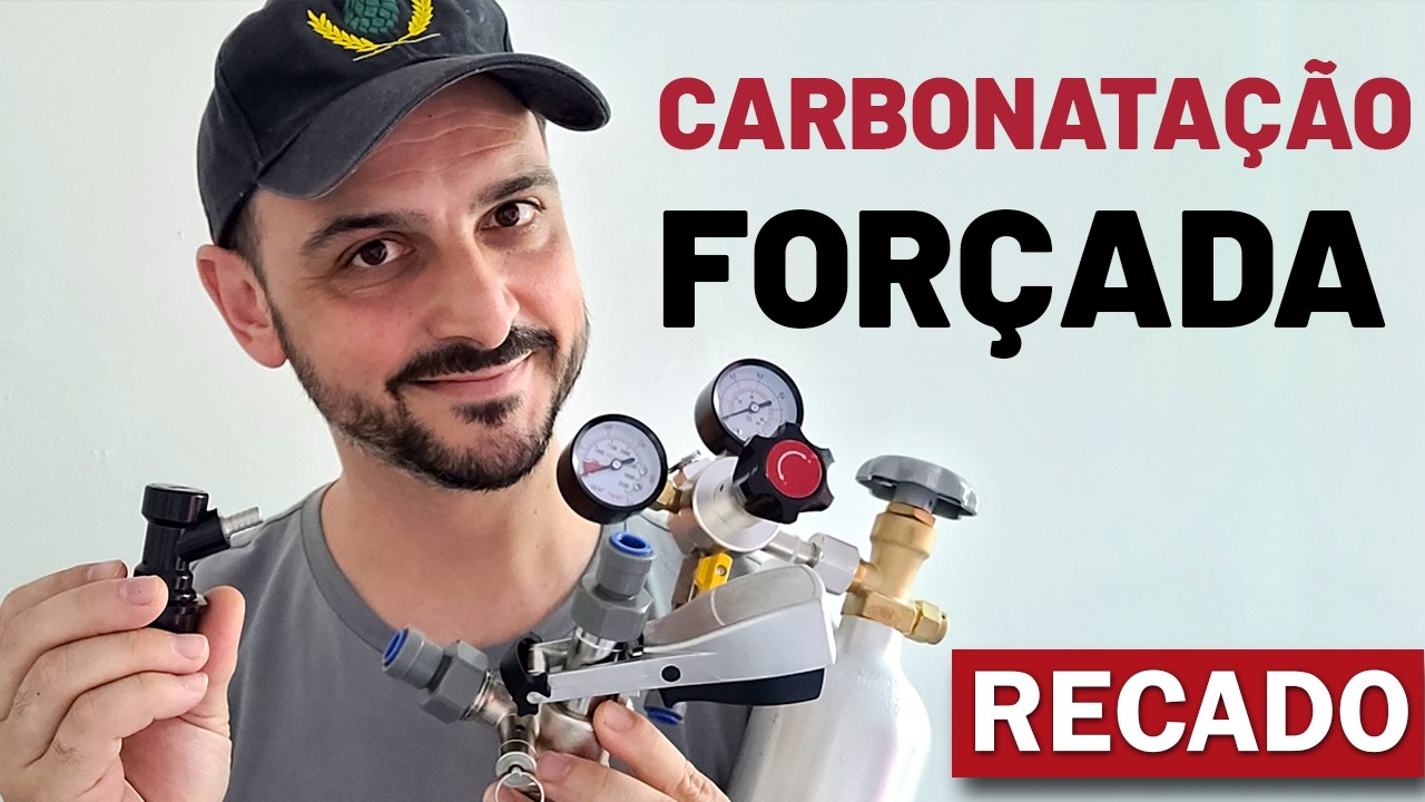 Carbonatação Forçada na Prática - Recado pra não errar a gaseificação e a extração da sua cerveja