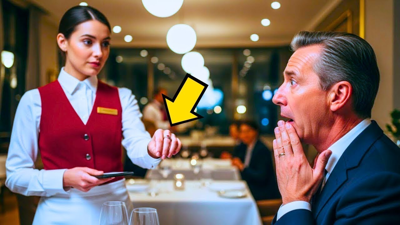 THE BOSS WAS PARALYZED WHEN HE SAW HIS MISSING DAUGHTER'S RING ON THE WAITRESS'S HAND