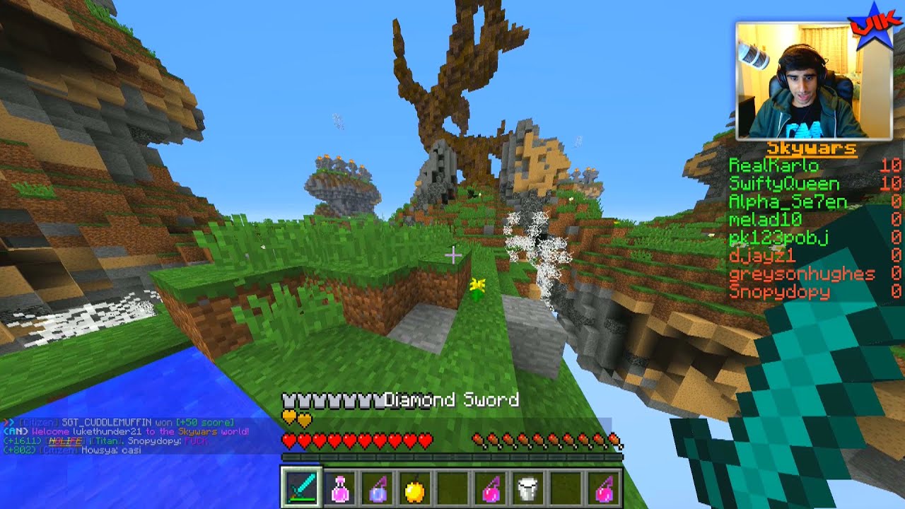 Minecraft SOLO Sky Wars #38 with Vikkstar