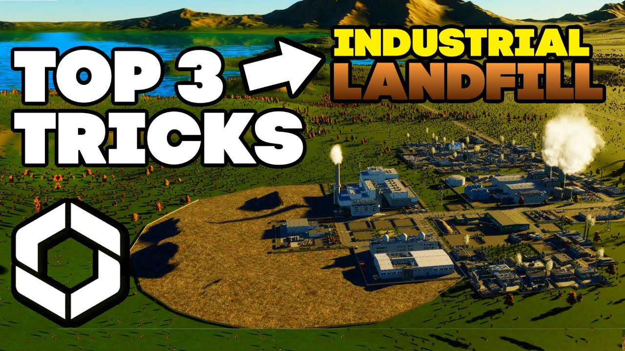 TOP 3 TRICKS IMPROVE GARBAGE PROCESSING #citiesskylines2