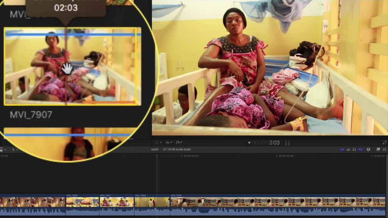FCPX 10.3 #09. Montage à trois points