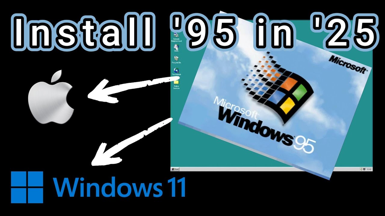 I Installed Windows 95 On A Modern Mac & PC (FULL GUIDE)