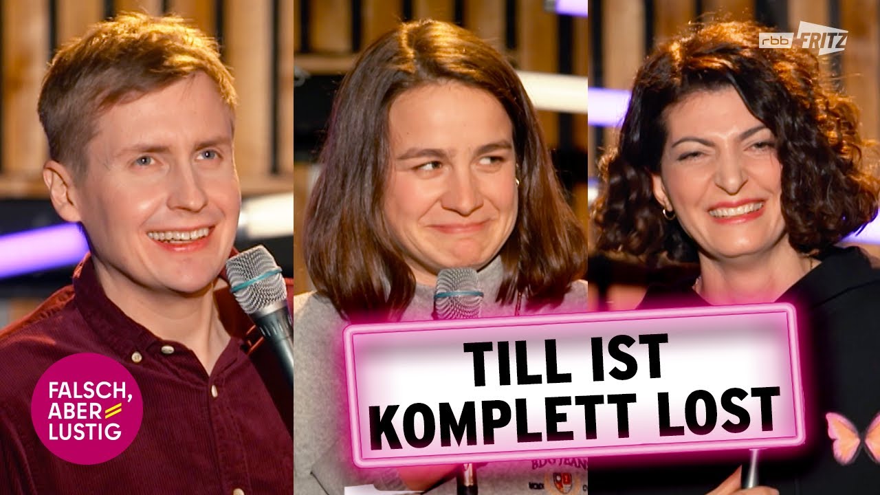 Filiz Tasdan legt Till Reiners lahm | falsch, aber lustig | Tereza Hossa, Moritz Neumeier