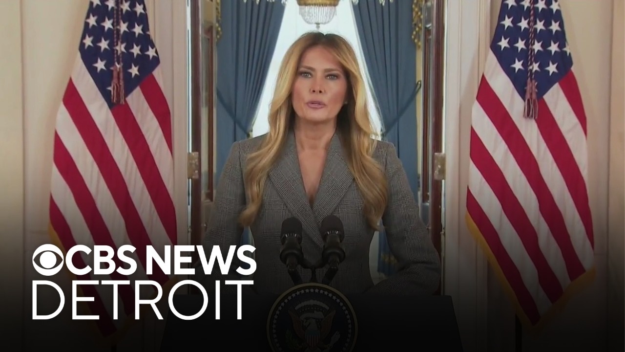 First Lady Melania Trump addresses Jeffrey Epstein claims