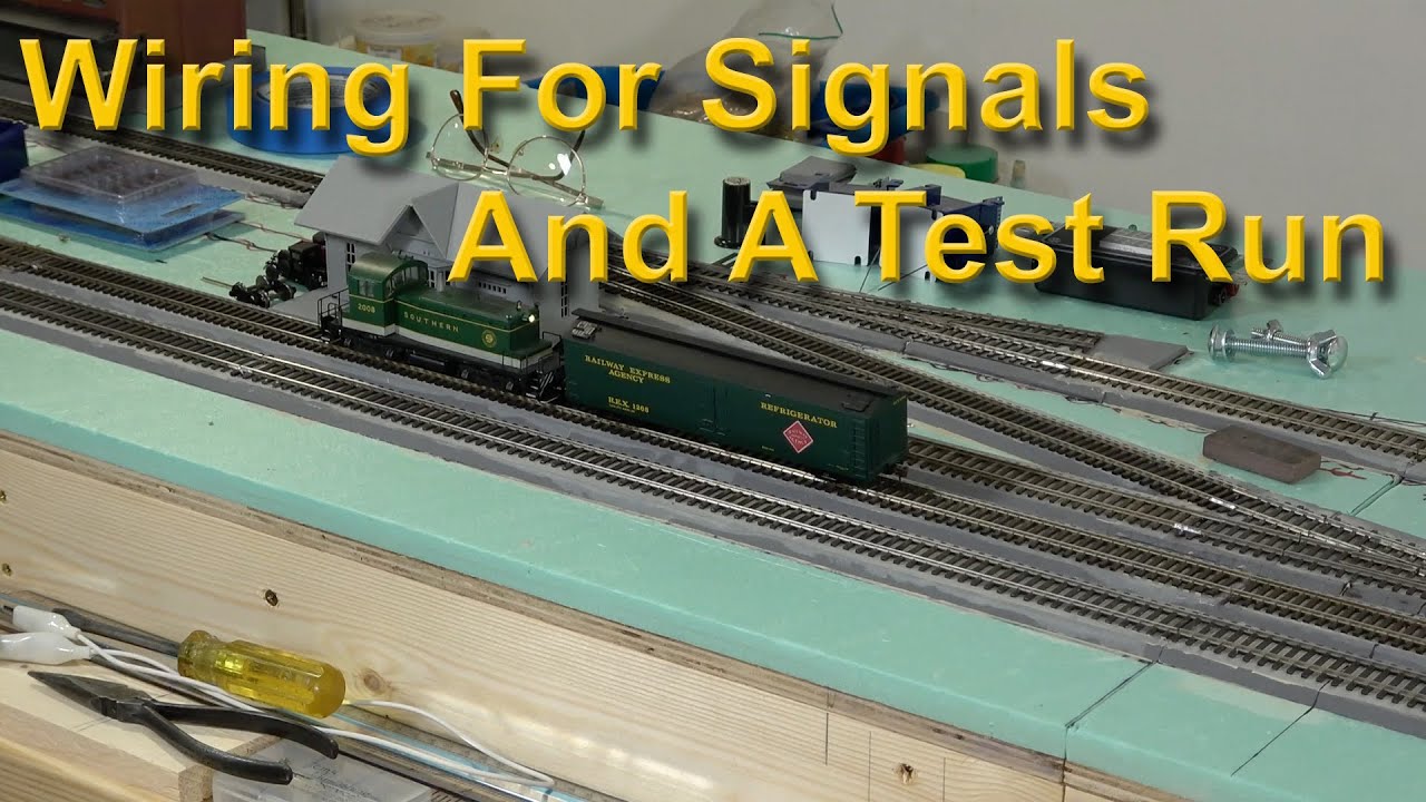 Wiring For Signals And A Test Run (392)