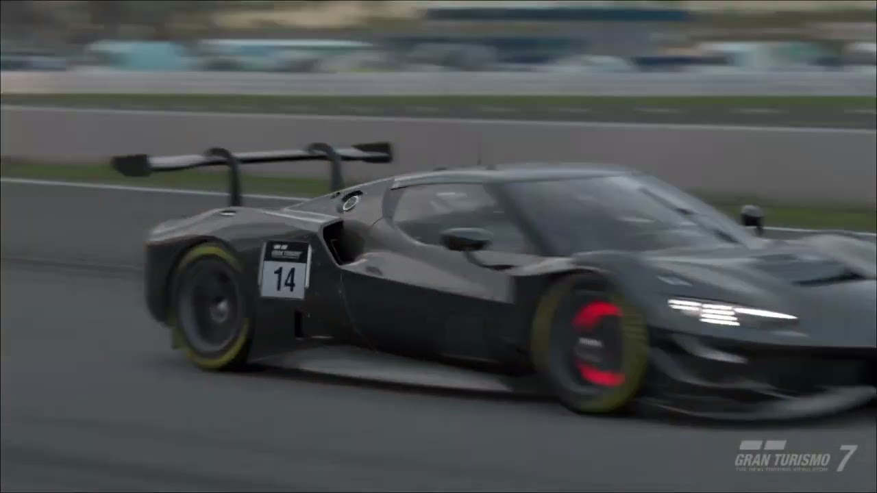 Ferrari 296 GT3 testing around Blue Moon Bay | Gran Turismo 7 | Showcase