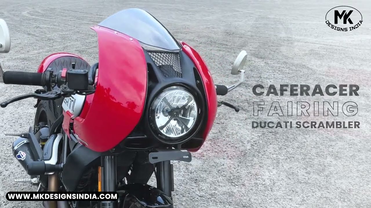 DUCATI SCRAMBLER - CAFERACER FAIRING | DUCATI CAFE-RACER FAIRING | INSTALLATION GUIDE