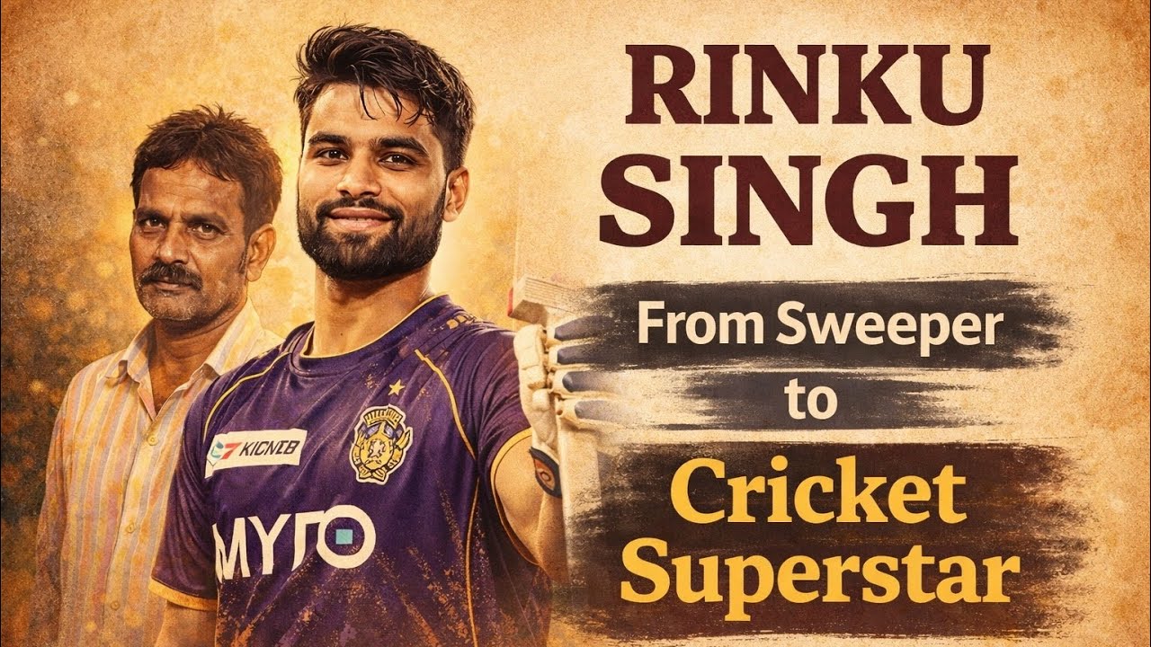 The Inspiring Life Story of Rinku Singh | From Poverty to IPL Hero | Motivational Biography