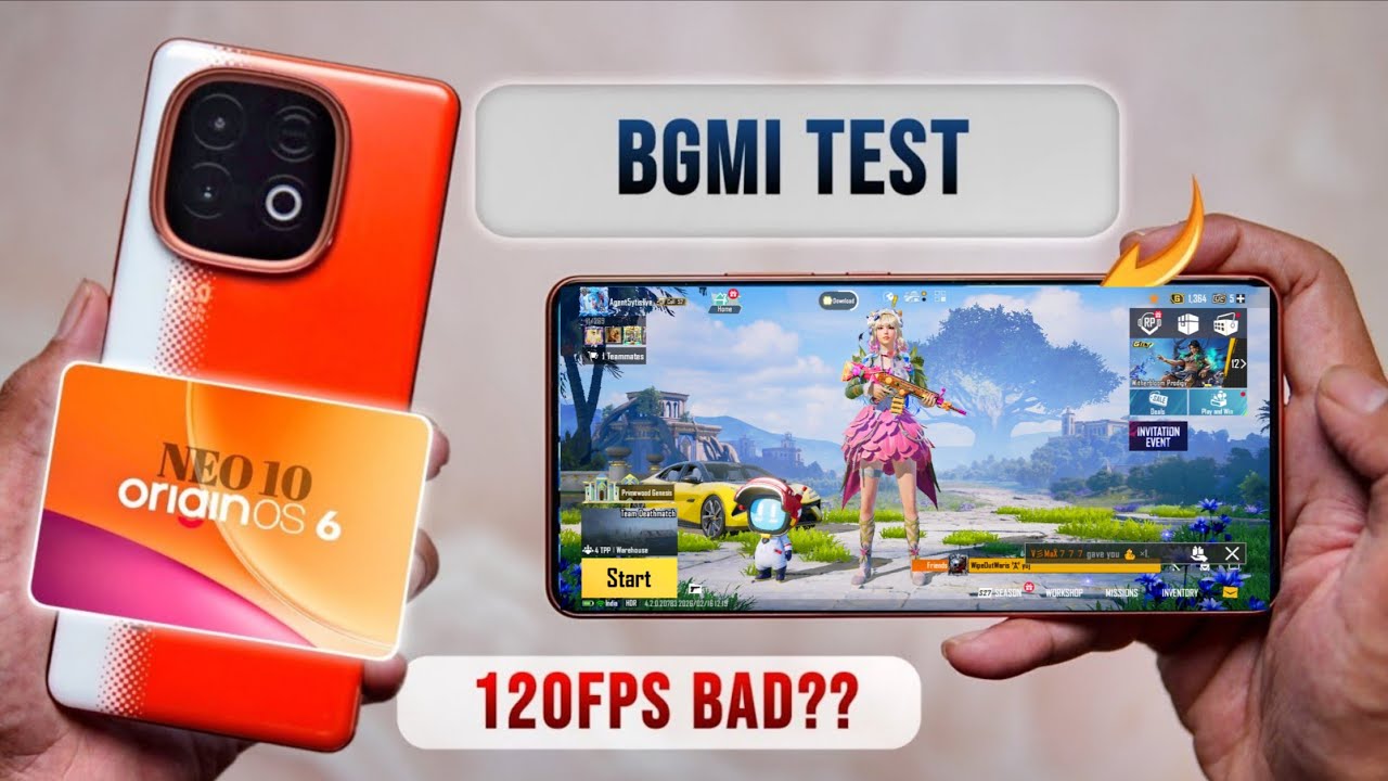 ¡QOO Neo 10 After 706Mb Update Bgmi Test |IQOO Neo 10 Bgmi Test |IQOO neo 10 Gaming Review In 2026