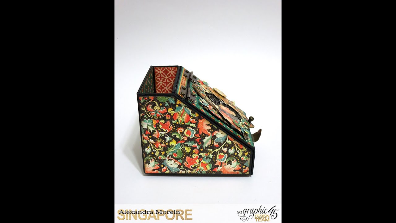 Enchanted Forest Desk Stationery Holder Tutorial - Part 2