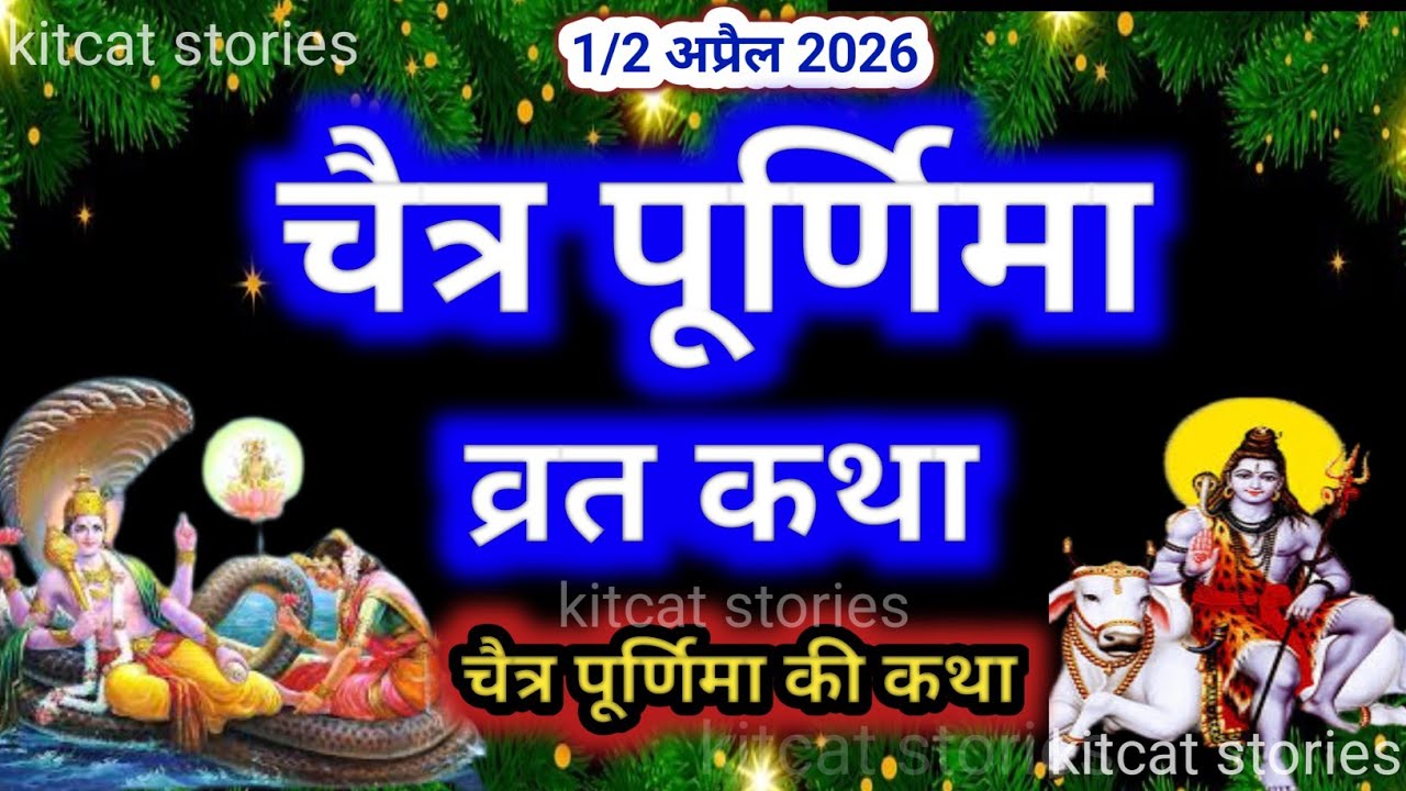 चैत्र पूर्णिमा व्रत कथा | Chaitra Purnima Vrat Katha | Purnima Ki Kahani | Purnima ki Katha| Purnima