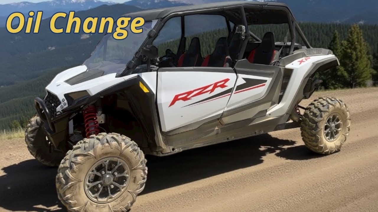 2024 Polaris RZR XP 4 1000 Замена масла и воздушного фильтра