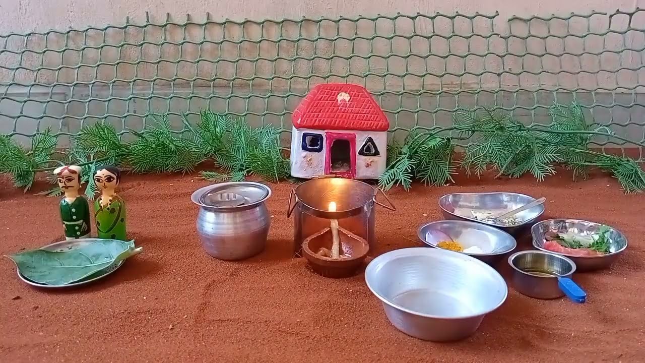 miniature tomato rice recipe 🍅/ how to make easy tomato rice recipe #tomatorice @r.nminifoods