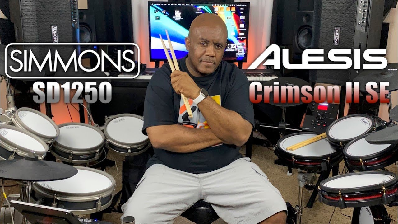 Alesis Crimson II vs Simmons SD 1250: Which is the best $1100 Drum?