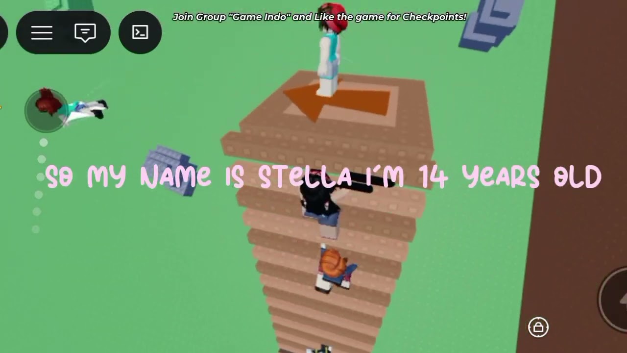 Introduce myself,game name: glide tower(spreed love y'all love you 💕) don't forget to subscribe 😊