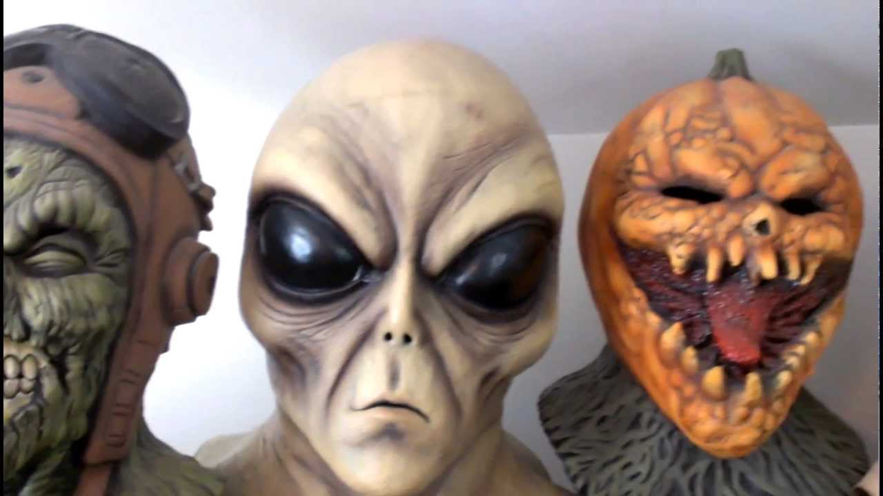Serious latex masks