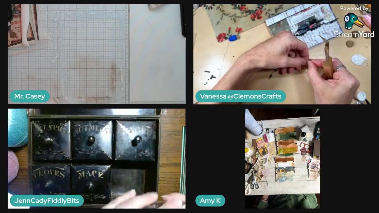 Sunday Afternoon Craft & Chat 12:30pm CST