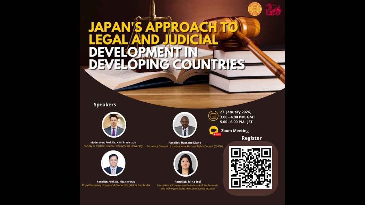Japan's Approach to Legal and Judicial Development in Developing Countries