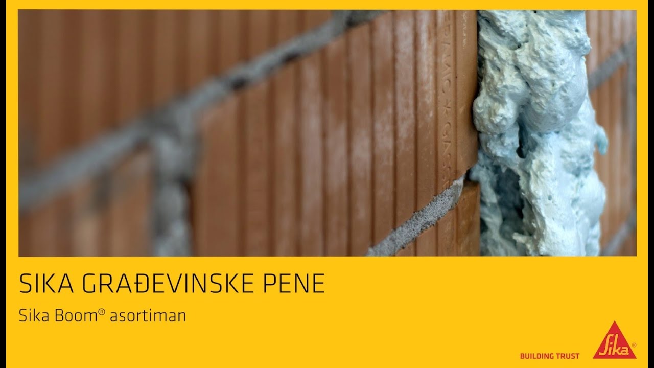 SikaBoom - PUR pene - kompletan asortiman za sve namene