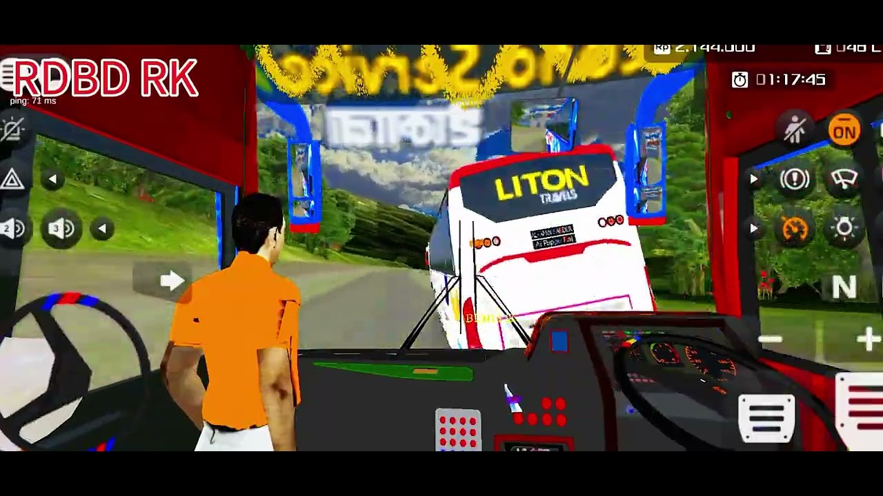 Econo Service vs Liton TravelsOn fire🔥🔥#foryou #bussulaterindonisia #gameplay 