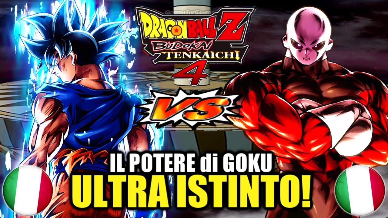 GOKU ULTRA ISTINTO vs JIREN in DBZ BUDOKAI TENKAICHI 4 - DBZ Budokai Tenkaichi 3 #15 Gameplay ITA
