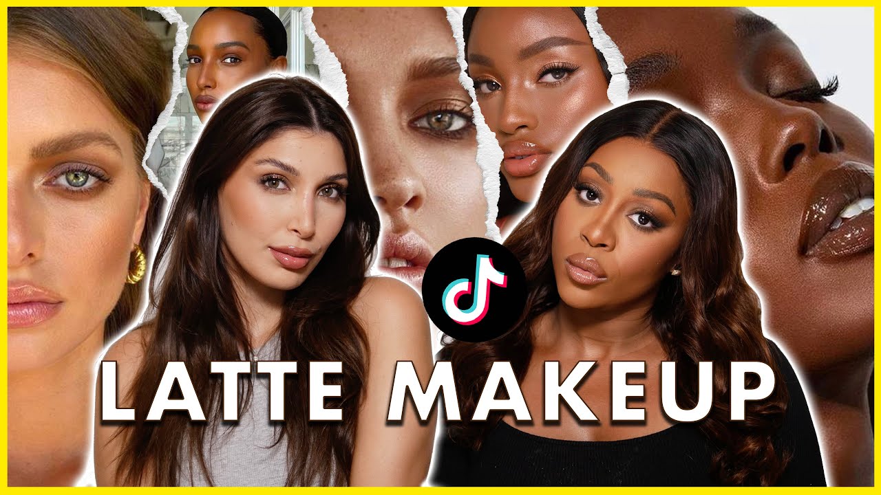 LATTE MAKEUP Tutorial🥛🍪 con @Melissa Tani | Dark Skin Pelle Scura