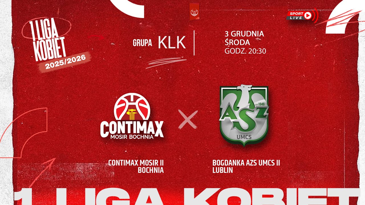 Contimax MOSiR II Bochnia - Bogdanka AZS UMCS II Lublin (KLK)