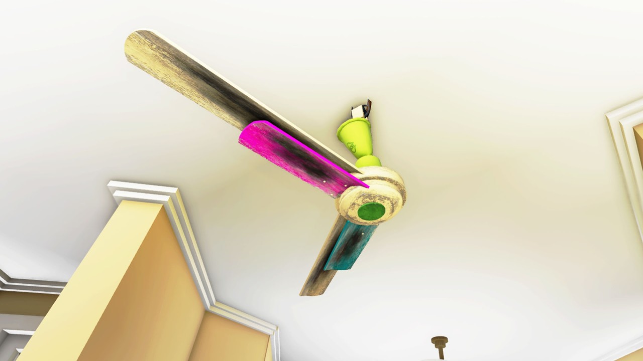 Vintage Ceiling Fan , old Model Transformed into Modern | Roblox