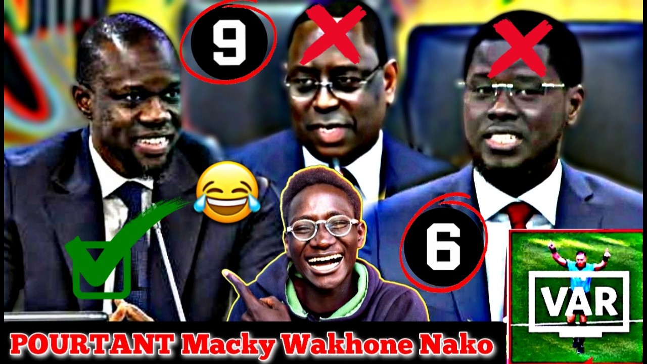 😂Question Réponse Sonko Diomaye Faye Et Macky Sall 🤣 À Mourir De Rire😂