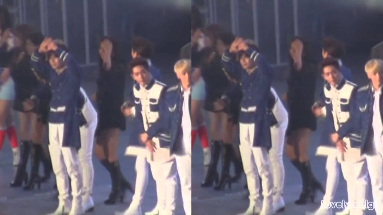 SHINee Minho SNSD Yuri (MinYul) - SM Town Shanghai 141018 Part 2