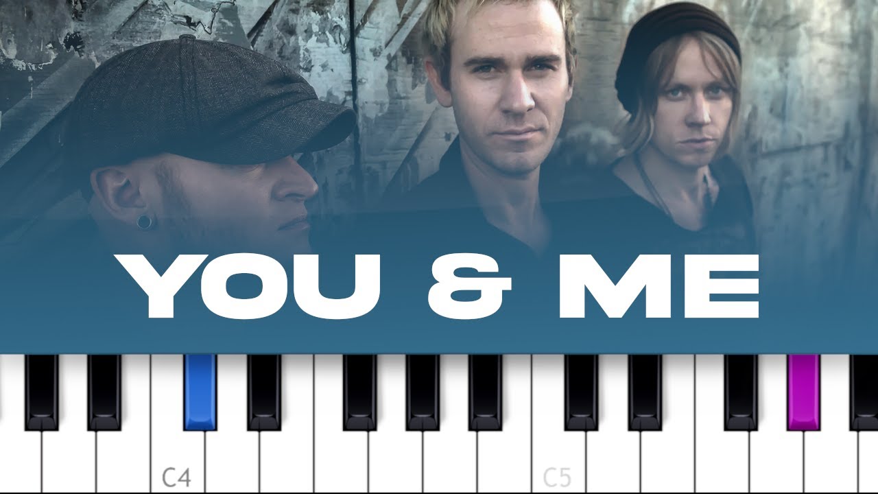 Lifehouse - You And Me (piano tutorial)