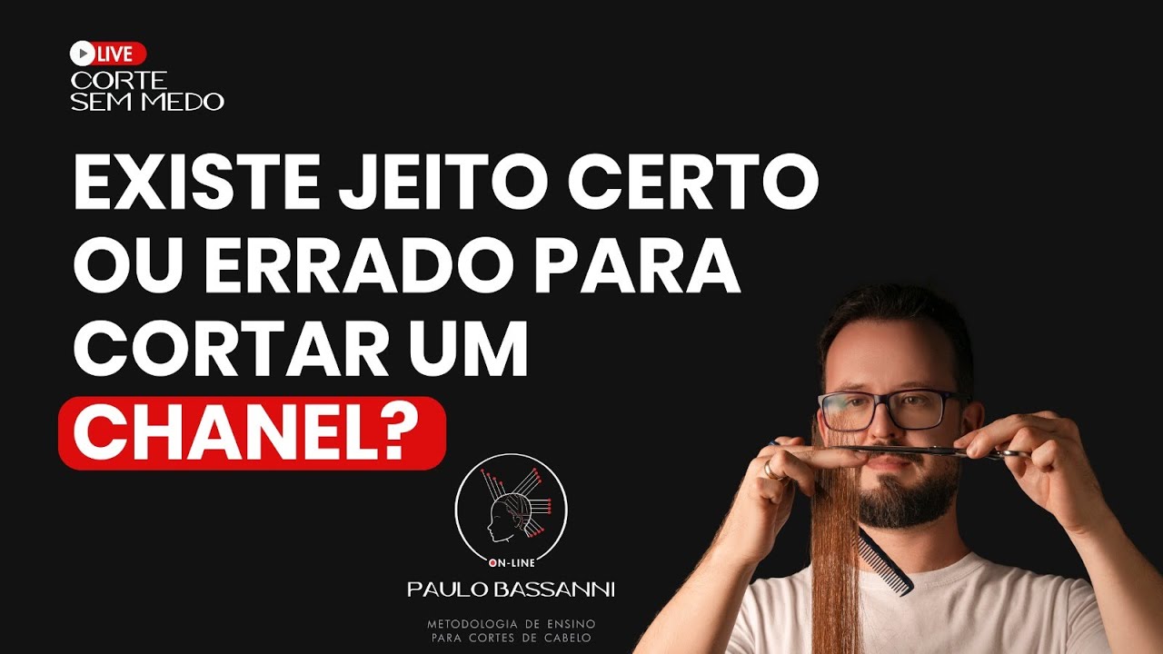 EXISTE JEITO CERTO OU ERRADO PARA CORTAR UM CHANEL?