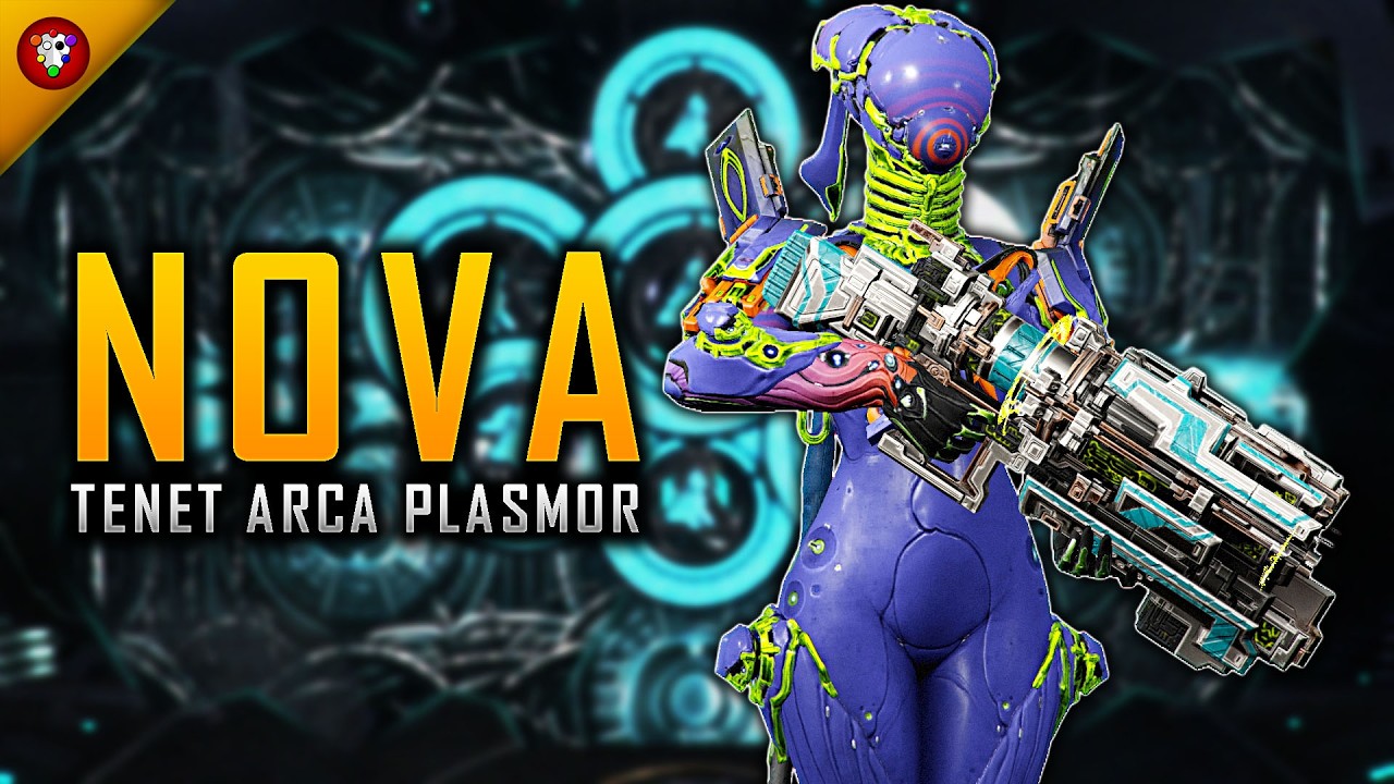 Nova + Tenet Arca Plasmor - Void Cascade Fissure Level Cap 9999 SOLO - [WARFRAME]