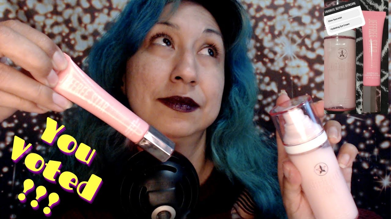 You Voted!!! Jeffree Star Morning Dew Hydrating Eye Cream vs. Magic Star Glow Face Mist