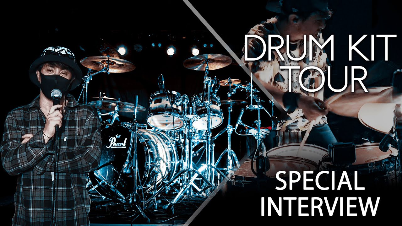 GO Drum Kit Tour | 普段使っているドラム機材を紹介 #1